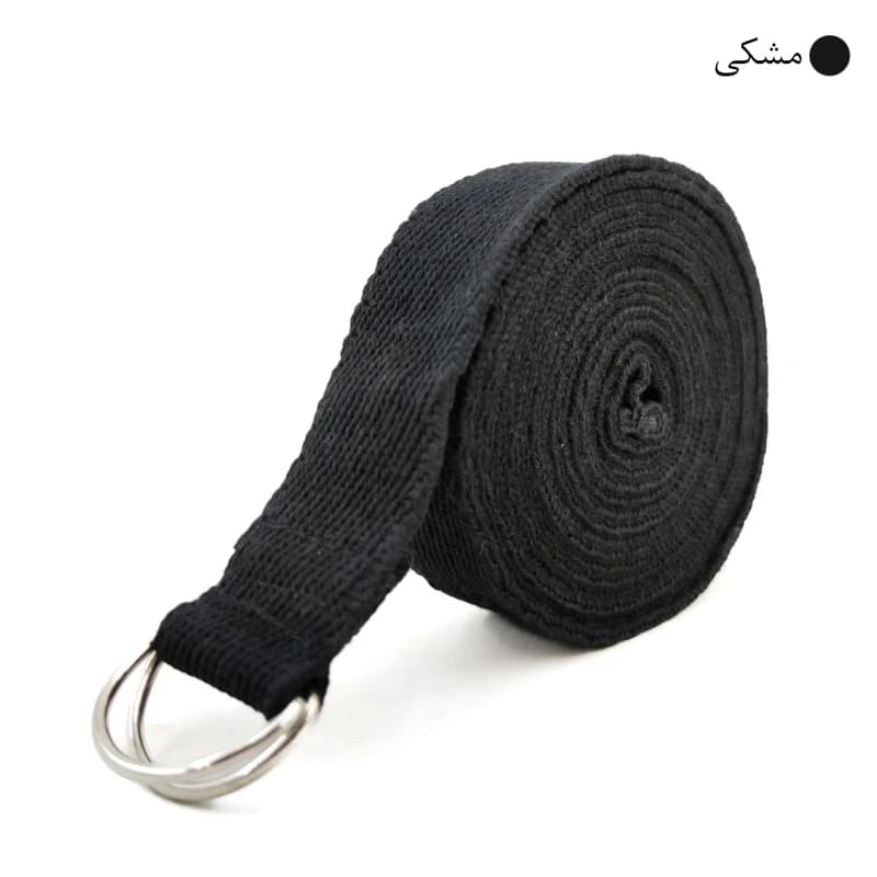 کمربند یوگا (استرپ یوگا) ۳ متری – جنس پنبه کتان ضد لغزش