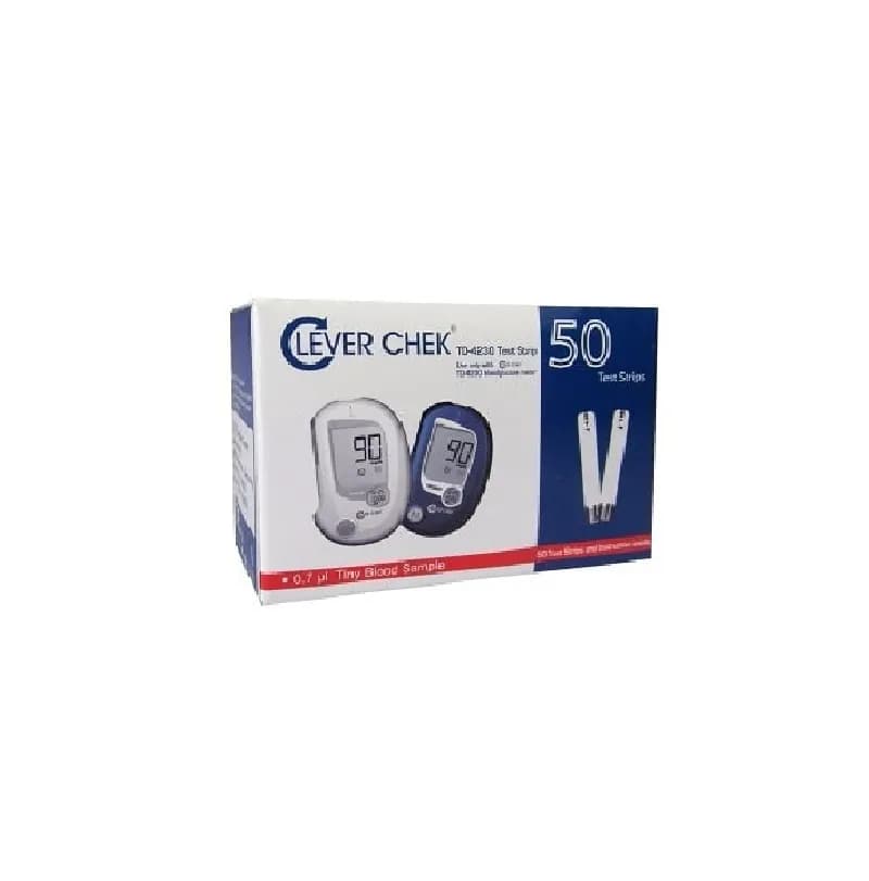 نوار تست قند خون کلورچک مدل Clever Chek TD-4230 | TD-4230
