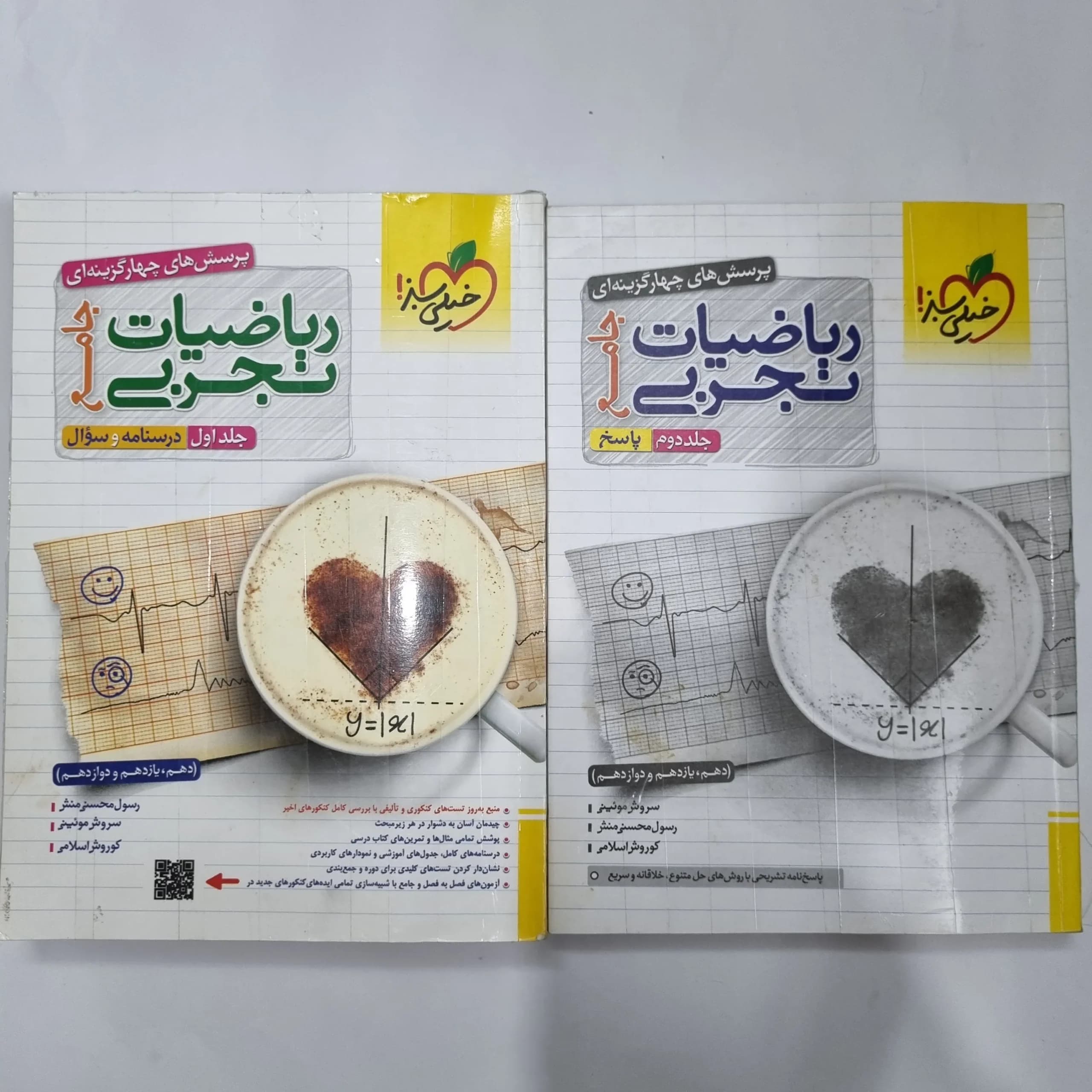 ریاضیات تجربی جامع خیلی سبز دو جلدی 1402(دست دوم) کد 1112