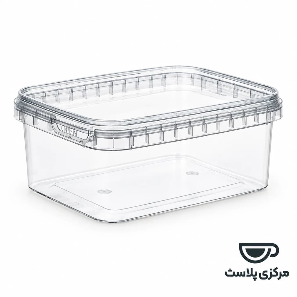 ظرف مستطیل 400پولاد