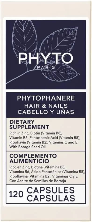 مکمل مو و ناخن زینک فیتو Phytophanère | Phyto 120 عددی — تصویر ۳