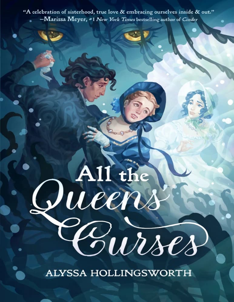 کتاب All the Queens Curses (نفرینهای ملکه) نسخه انگلیسی PDF | نویسنده: آلیسا هالینگزورث