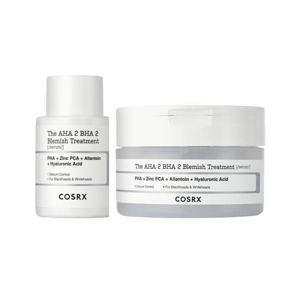 سرم و پد درمان ضدجوش AHA2 BHA2 کوزارکس | COSRX AHA2 BHA2 Blemish Treatment Serum