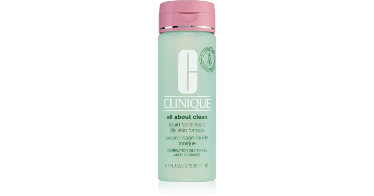 ژل شستشوی صورت مخصوص پوست چرب کلینیک | Clinique All About Clean Liquid Facial Soap