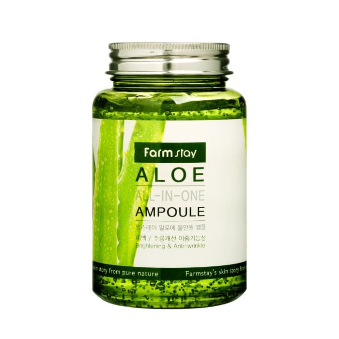آمپول آبرسان و التیامبخش آلوئهورا فارماستی | Farmstay Aloe All-in-One Ampoule — تصویر ۲