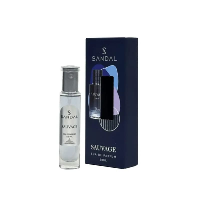 عطر جیبی مردانه صندل ساواج SANDAL حجم 25 میل