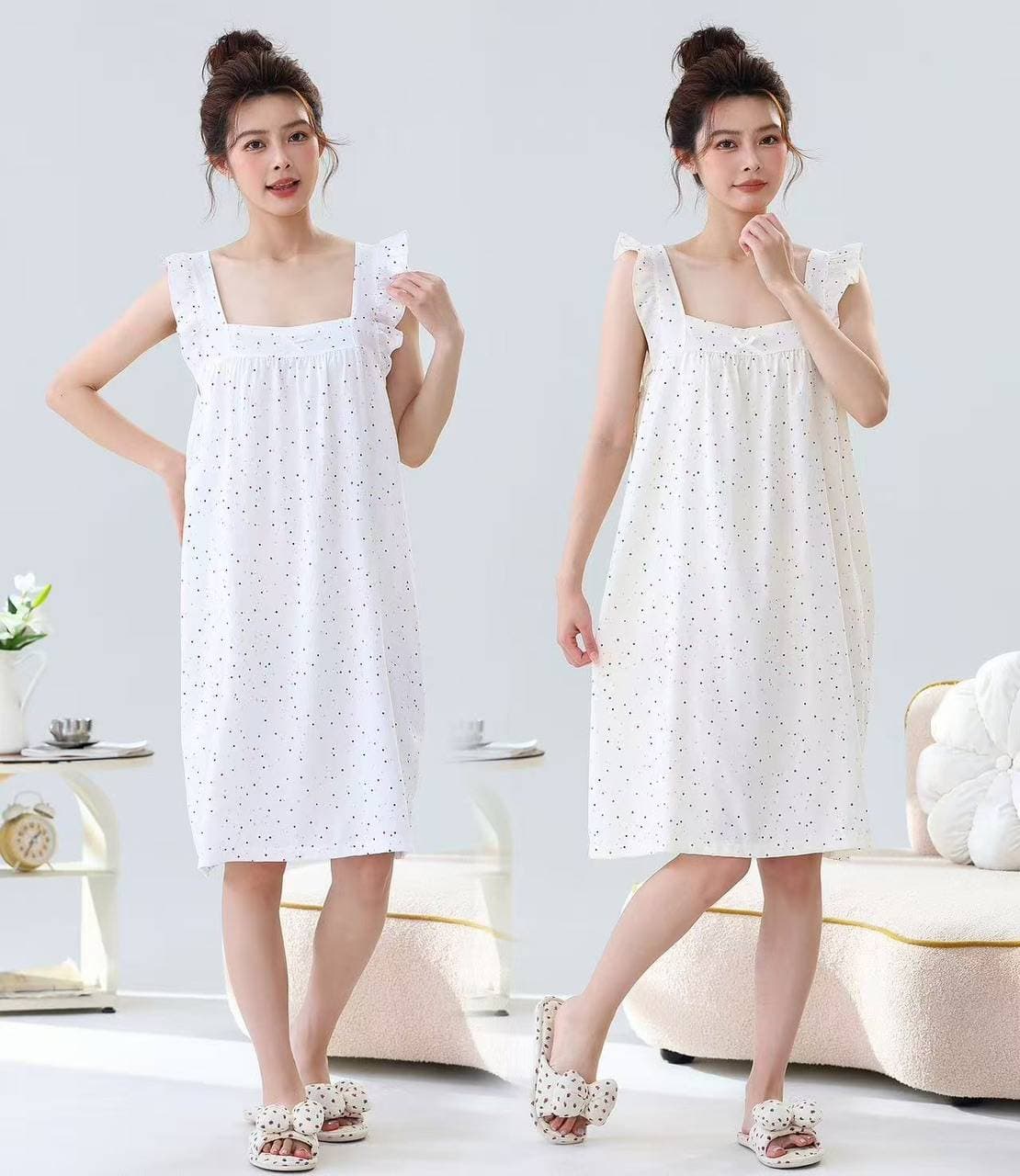 پیراهن حلقه ای راحتی دخترانه و زنانه کد 1911