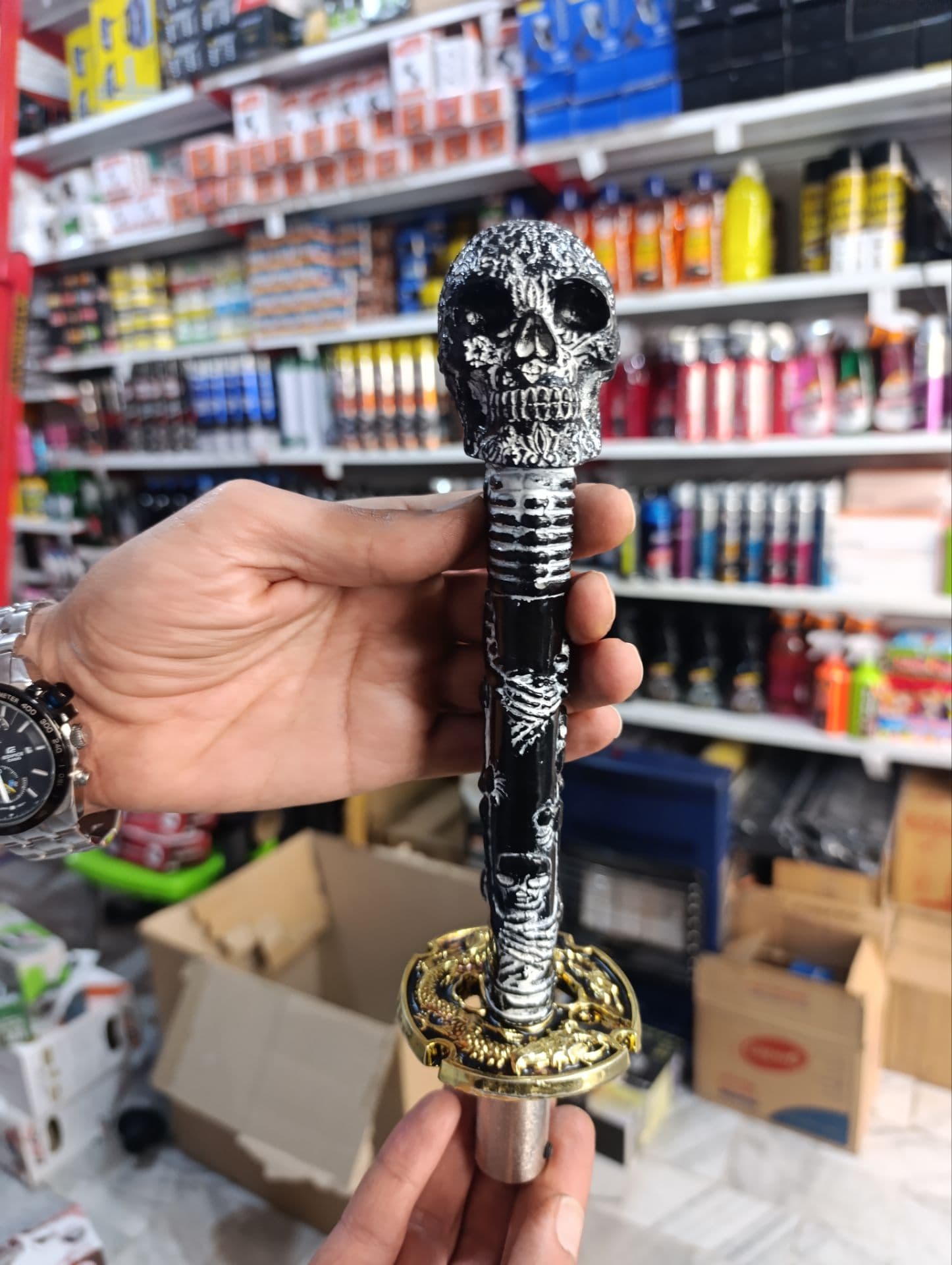 سردنده سامورایی طرح شمشیر کاتانا (دو سایز)