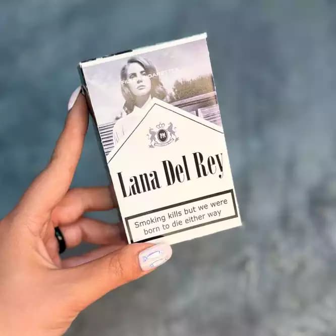 پک سیگار سورپرایز لانا دل ری CIGGERETTE LANA DEL REY