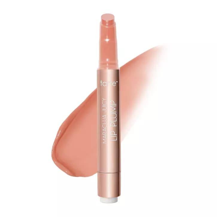 برق لب حجمدهنده تارت مدل ماراکوجا جوسی لیپ پلامپ | Tarte Maracuja Juicy Lip Plump white peach — تصویر ۲