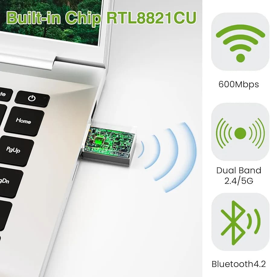 آداپتور USB وایفای و بلوتوث — تصویر ۳