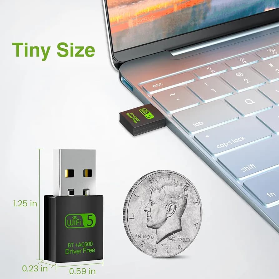 آداپتور USB وایفای و بلوتوث — تصویر ۴