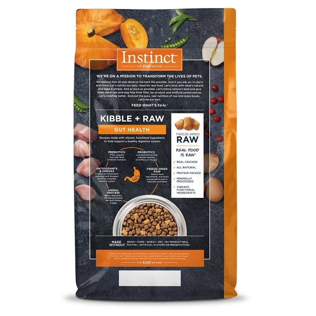 غذای اینستینکت سگ INSTINCT® RAW BOOST | گوشت مرغ ارگانیک و بدون قفس | بدون غلات | سلامت روده (1/8 کیلو) — تصویر ۵