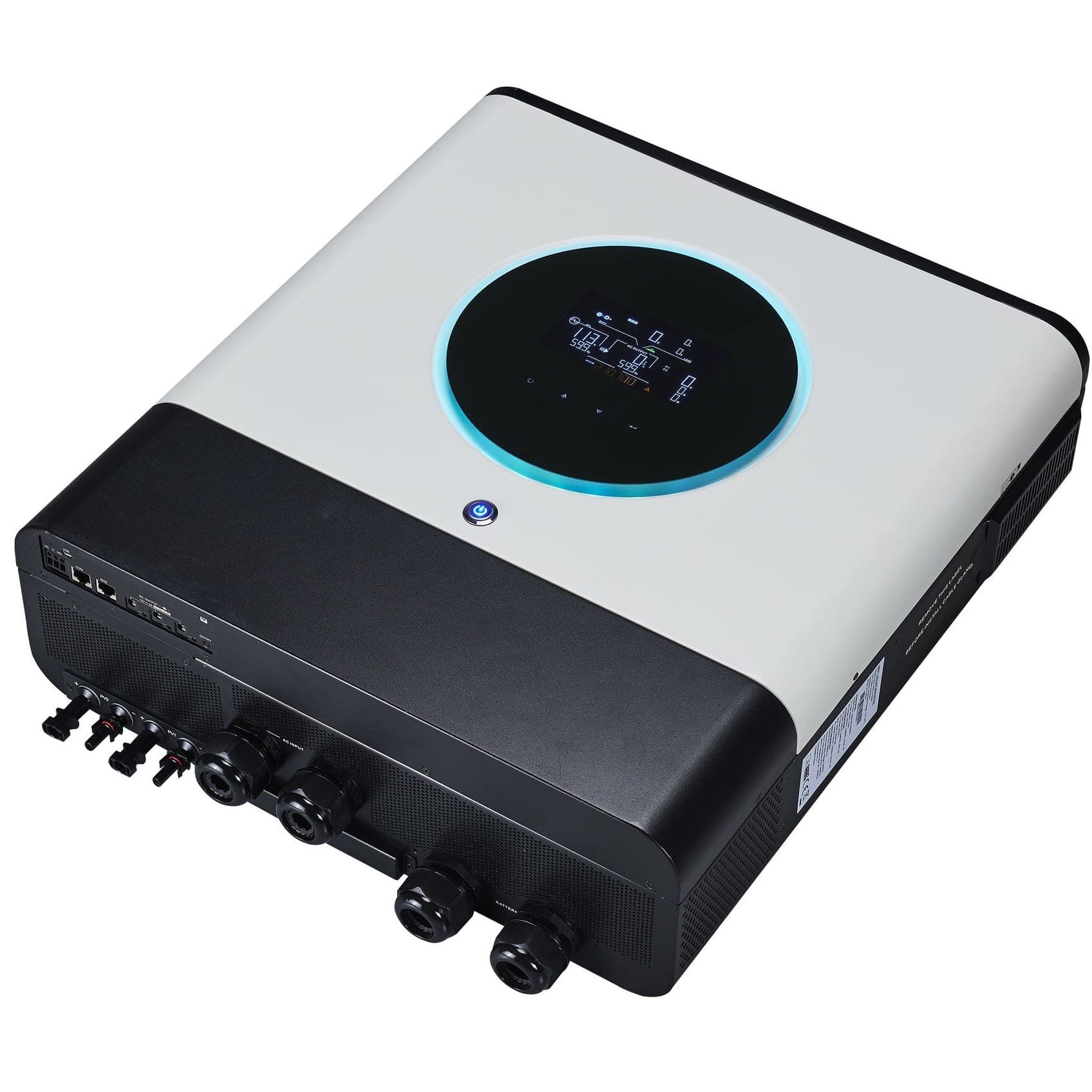 سانورتر 8000 وات 48 ولت 150 آمپر مدل MAX-II-Duplex-8K-48V برند Voltronic — تصویر ۲