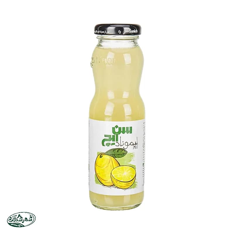 ابمیوه شیشه لیموناد سن ایچ 250م
