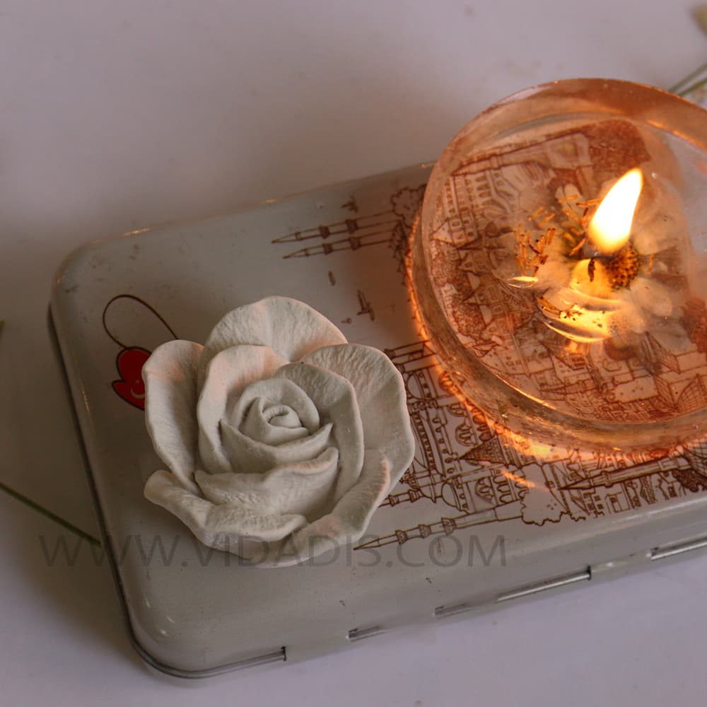 قالب سیلیکونی غنچه رز روسی