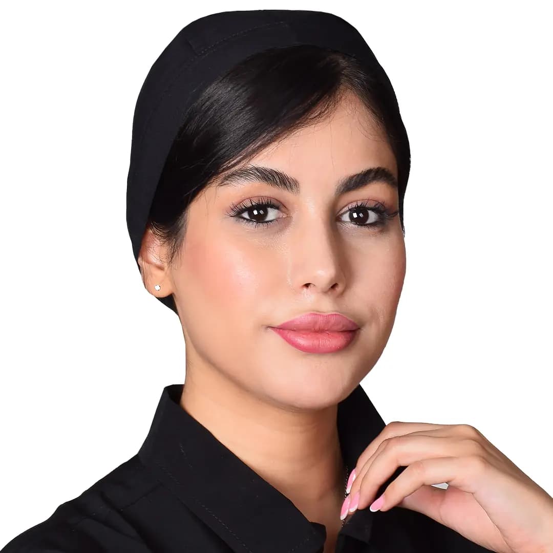 کلاه کوچک پایلوت مشکی