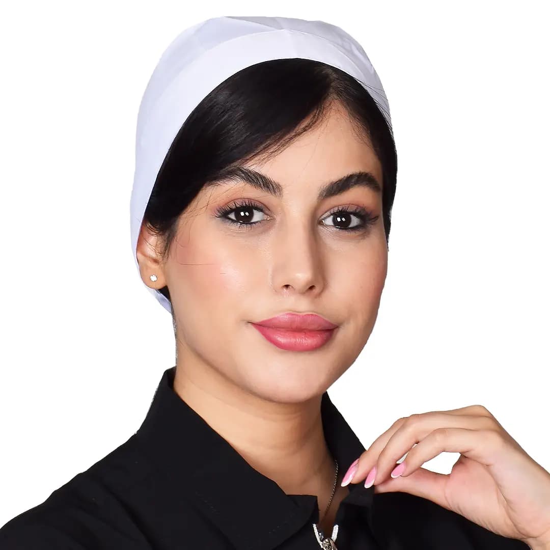 کلاه کوچک پایلوت سفید