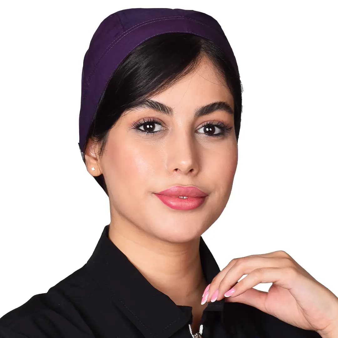 کلاه کوچک پایلوت بنفش