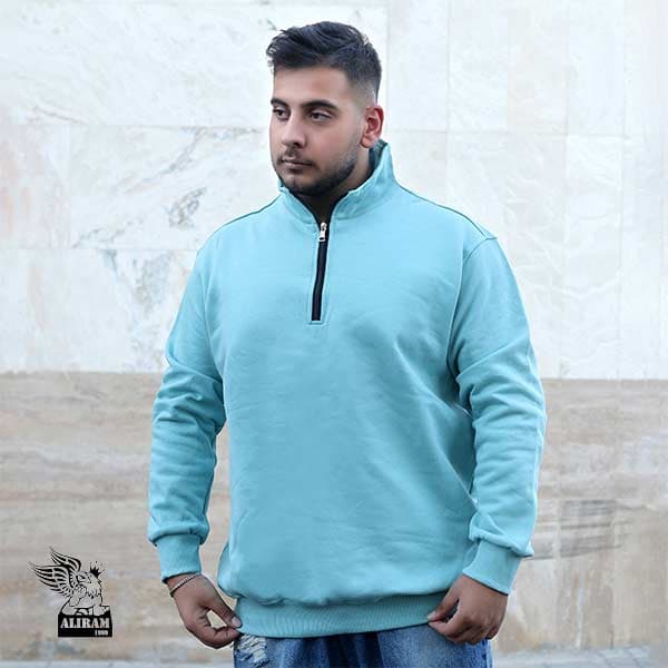 دورس نیم زیپ سایز بزرگ6276 — تصویر ۳