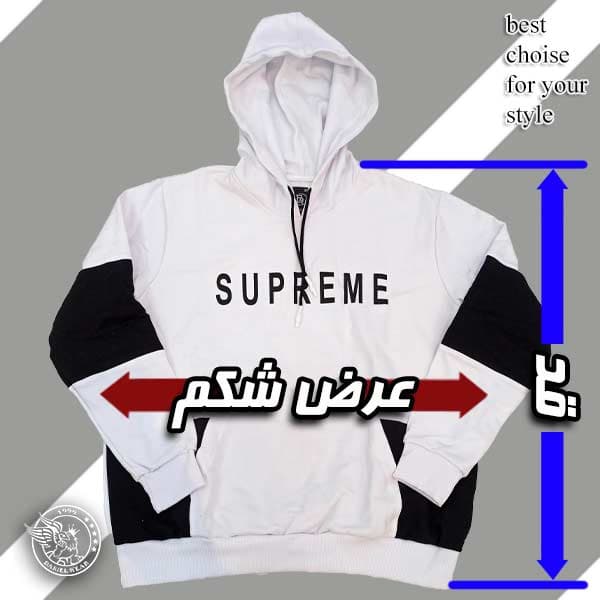 دورس نیم زیپ سایز بزرگ6276 — تصویر ۹
