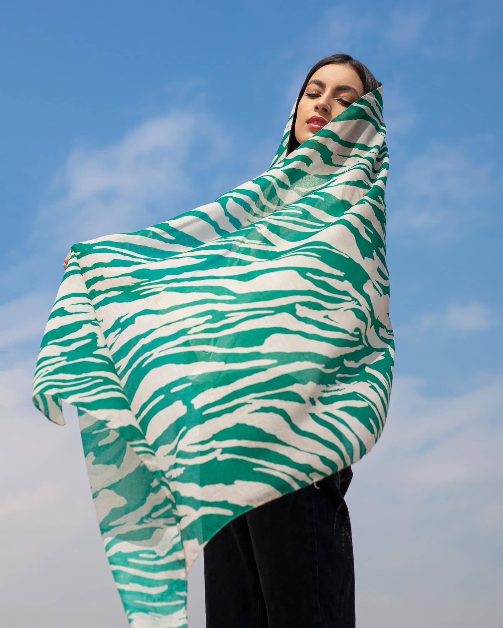 شال نخی بهاره ۵۹۵ — تصویر ۲