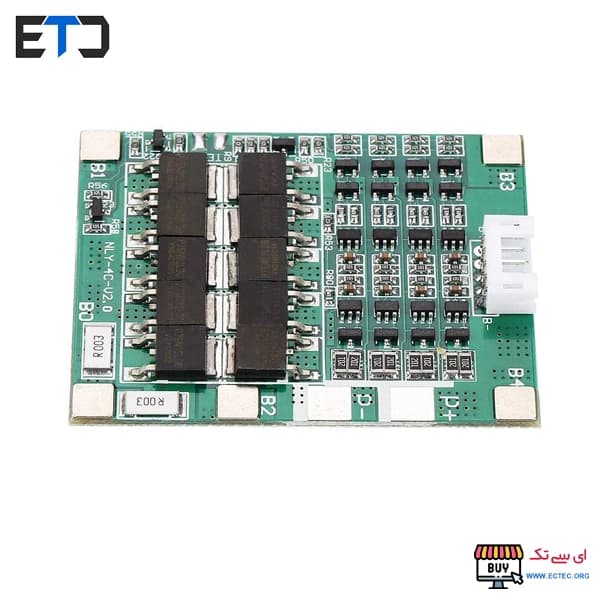 ماژول محافظ باتری 4 سل لیتیوم 30 آمپر HX-4S-F30A — تصویر ۹