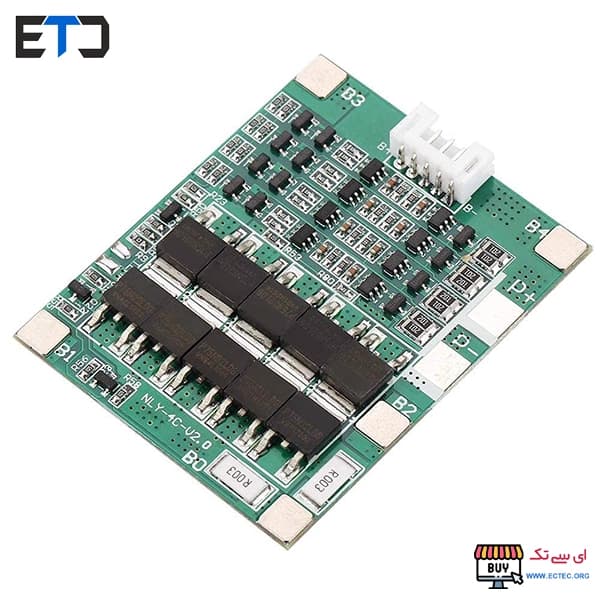 ماژول محافظ باتری 4 سل لیتیوم 30 آمپر HX-4S-F30A — تصویر ۶