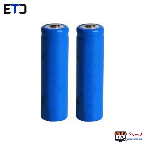 باتری لیتیوم یون 3.7v سایز 14500 نوک دار — تصویر ۲