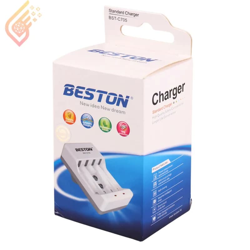 شارژر باتری بستون مدل BESTON BST-C705 — تصویر ۳