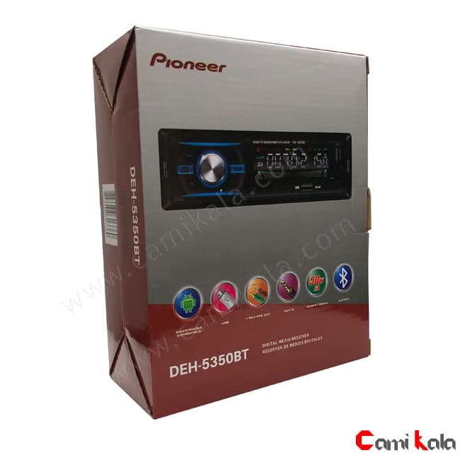 رادیو پخش بلوتوث دار دو فلاش Pioneer DEH-5350BT — تصویر ۳