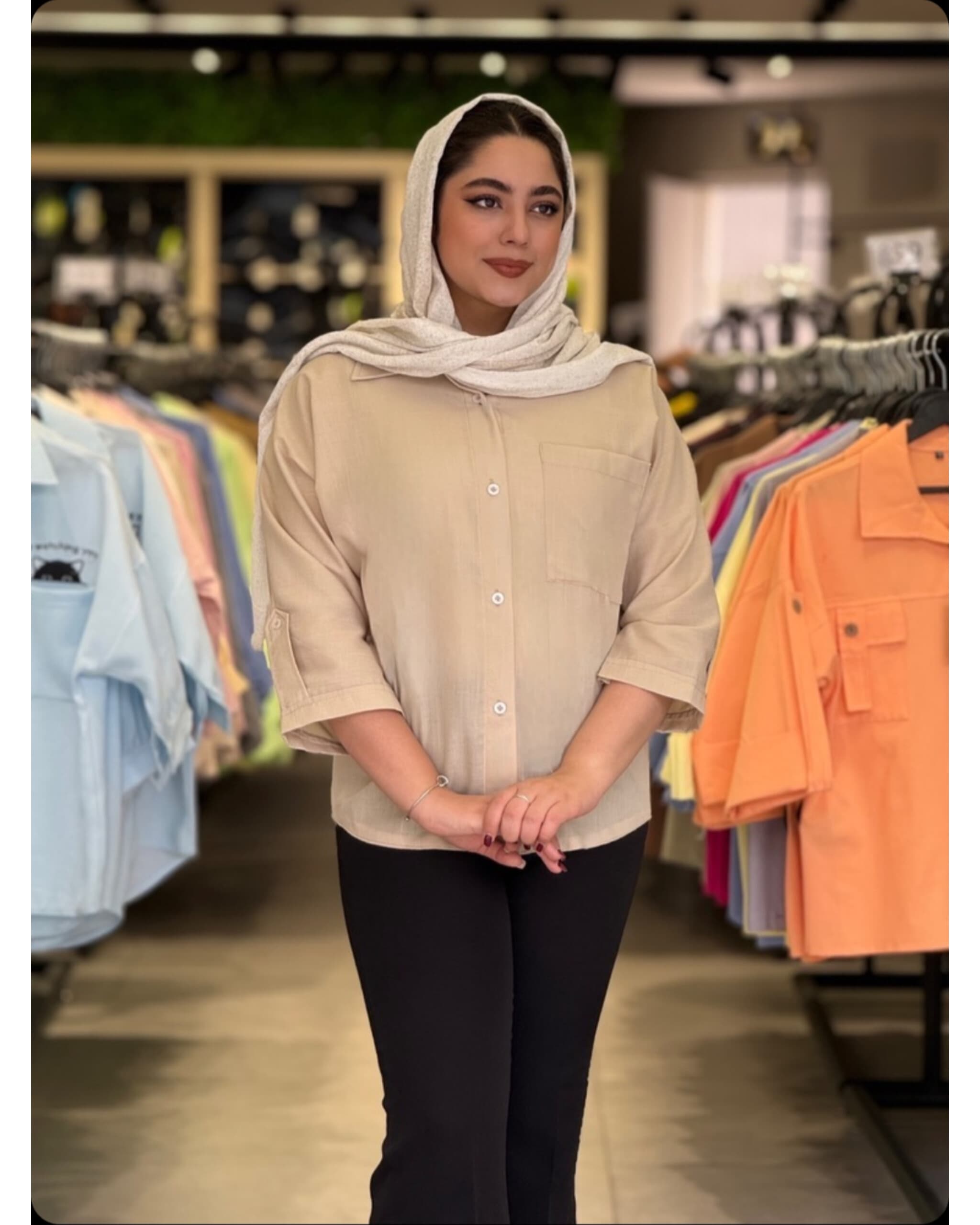 شومیز زنانه مدل سمانه — تصویر ۵