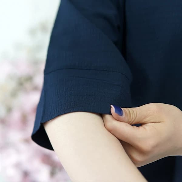 شومیز اطلسی کد 789 — تصویر ۸
