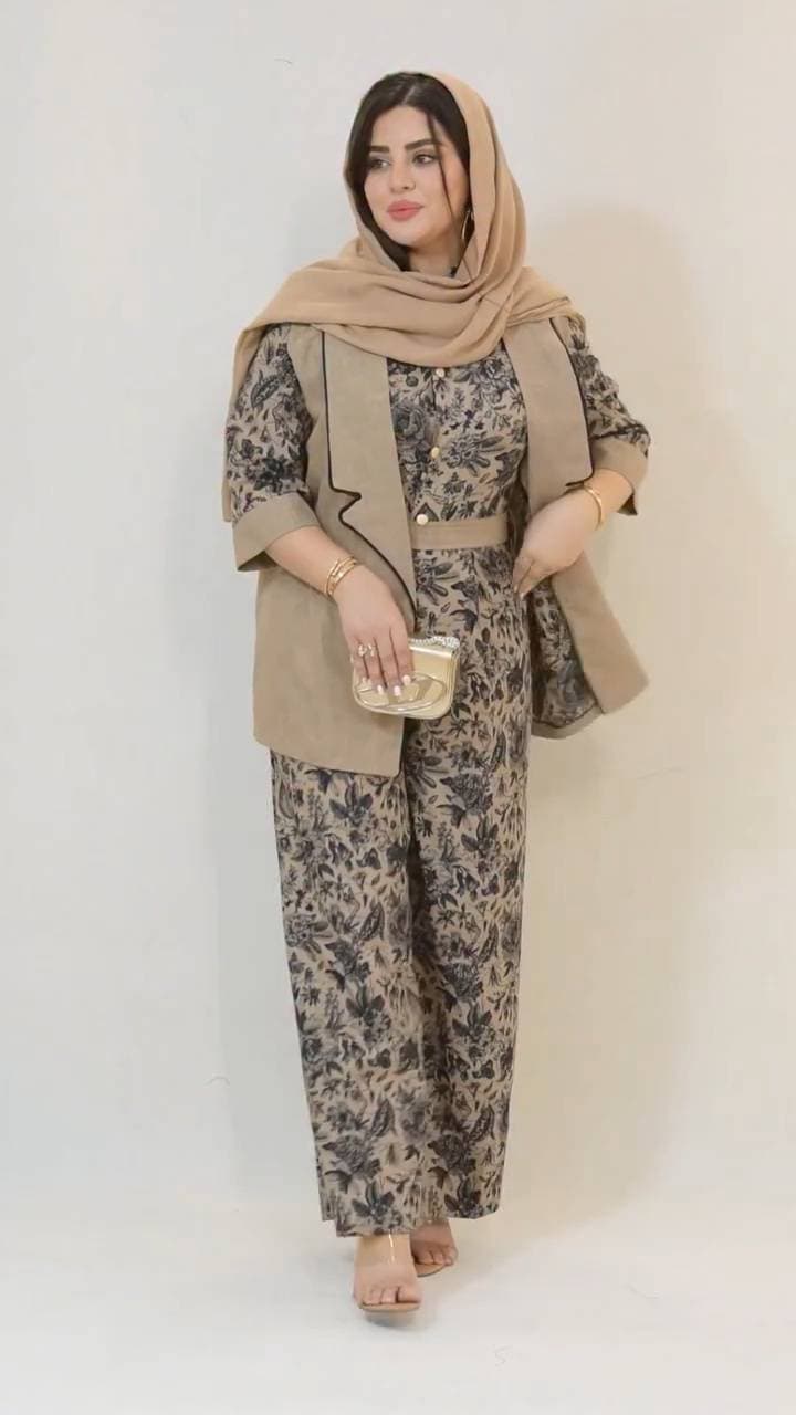 کت و اورال زنانه مدل آپامه