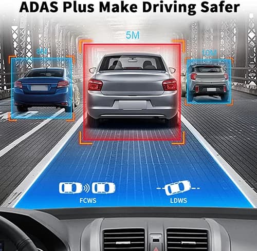 دوربین ثبت وقایع خودرو وای فای دار داشکم مدل V8 — تصویر ۳