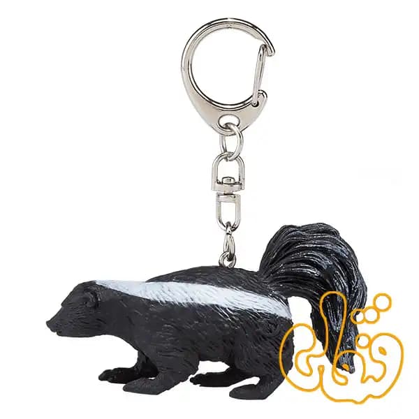 آویز کلید راسوی آمریکایی موجو Skunk Keychain 387441 — تصویر ۳