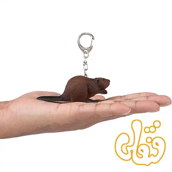 آویز کلید سگ آبی Beaver Keychain 387433 — تصویر ۶