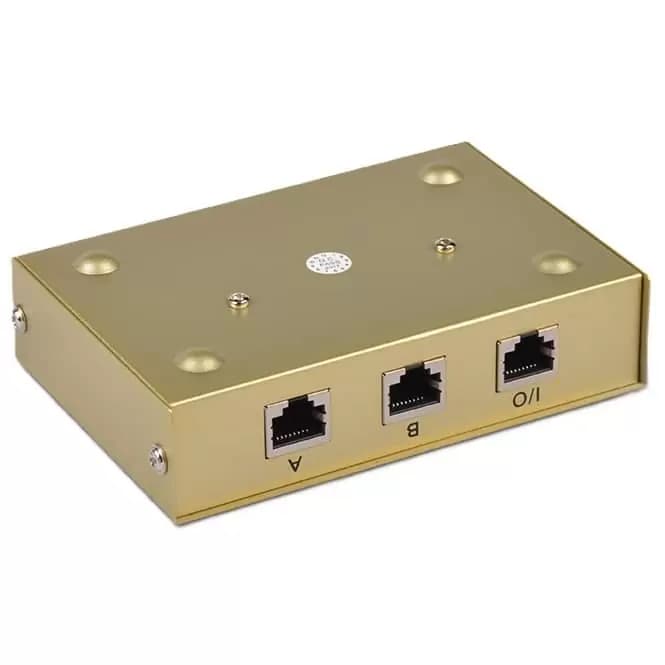 سوییچ 2 به 1 شبکه دستی FJGEAR مدل FJ-RJ45-2 — تصویر ۷