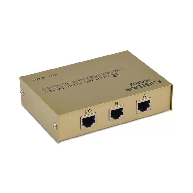 سوییچ 2 به 1 شبکه دستی FJGEAR مدل FJ-RJ45-2 — تصویر ۸