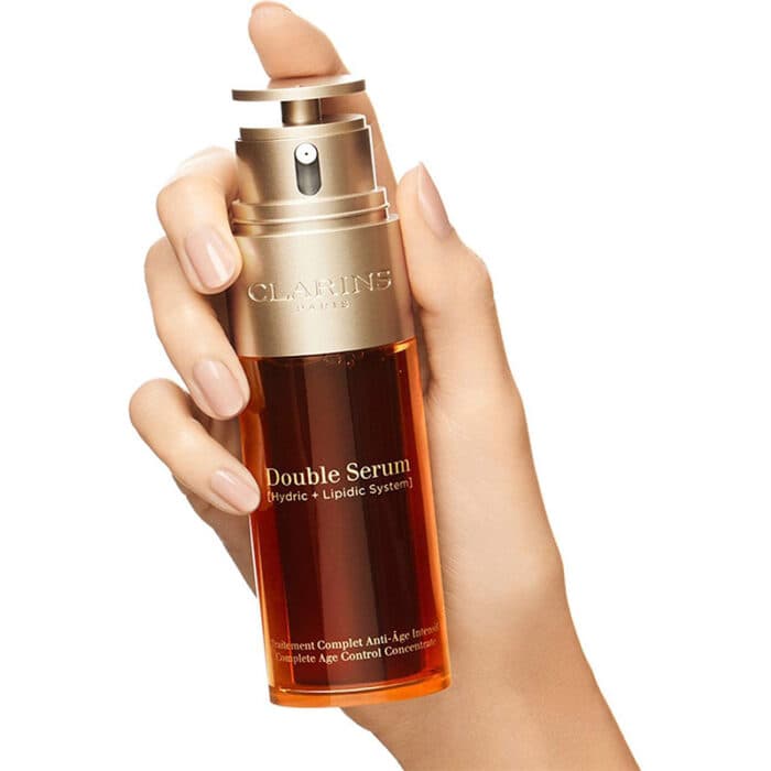 سرم ضد چروک Double Serum کلارنس Clarins Double Serum اصل — تصویر ۴