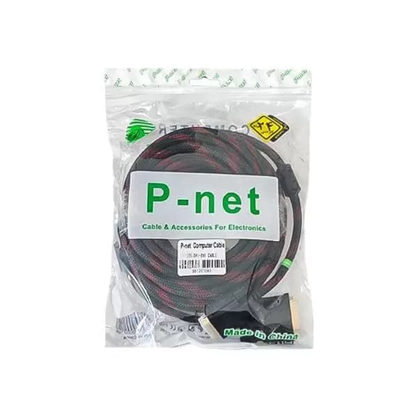 کابل DVI-D اورجینال به طول 3 الی 10 متر پی نت مدل DVI-D Dual Link — تصویر ۶