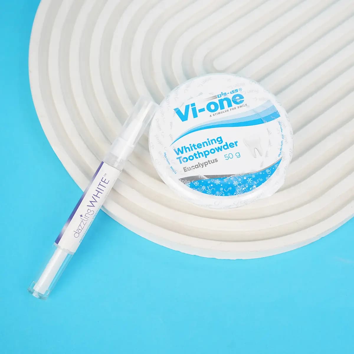 پکیج سفید کننده دندان ( قلم Dazzling White + پودر Vi-ONE) — تصویر ۴