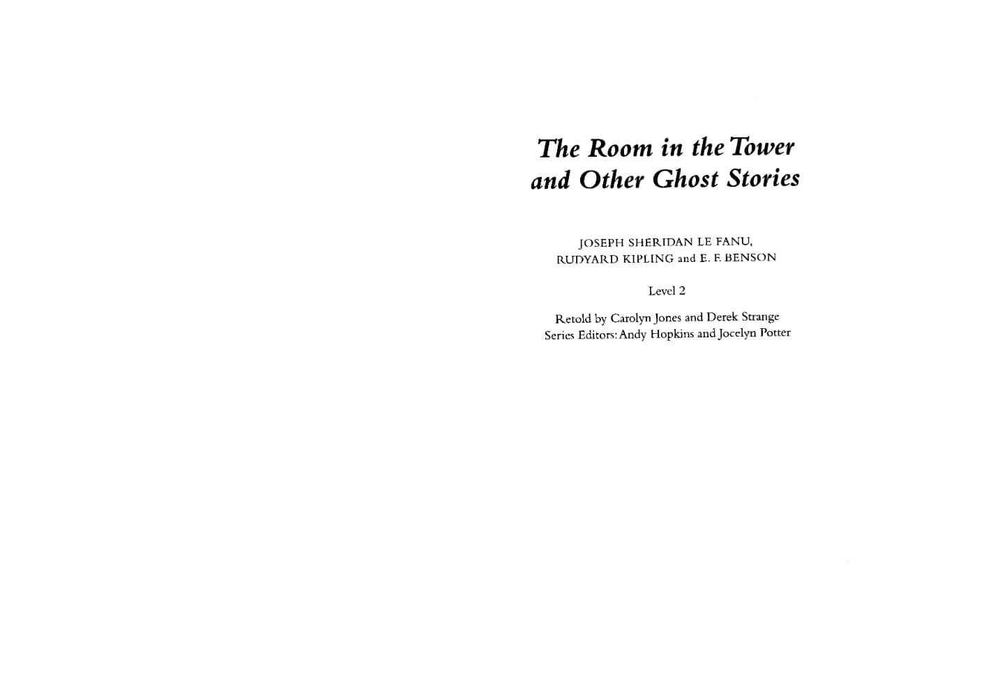 کتاب Rudyard_Kipling_The_room_in_the_tower (داستانهای روح و اتاق در برج اثر رودیارد کیپلینگ) نسخه انگلیسی PDF | Rudyard Kipling