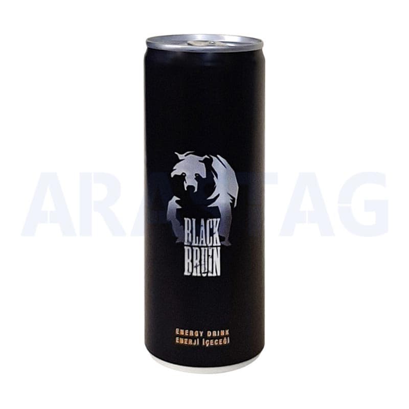 نوشابه انرژی زا بلک برن Black Bruin حجم 250 میلی