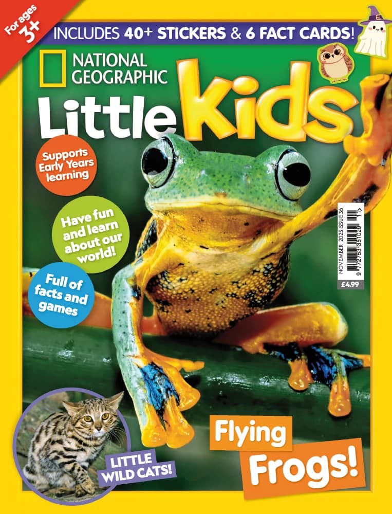 کتاب National Geographic Little Kids UK (مجله نشنال جئوگرافیک لیتل کیدز شماره نوامبر ۲۰۲۵) نسخه انگلیسی PDF | نامشخص