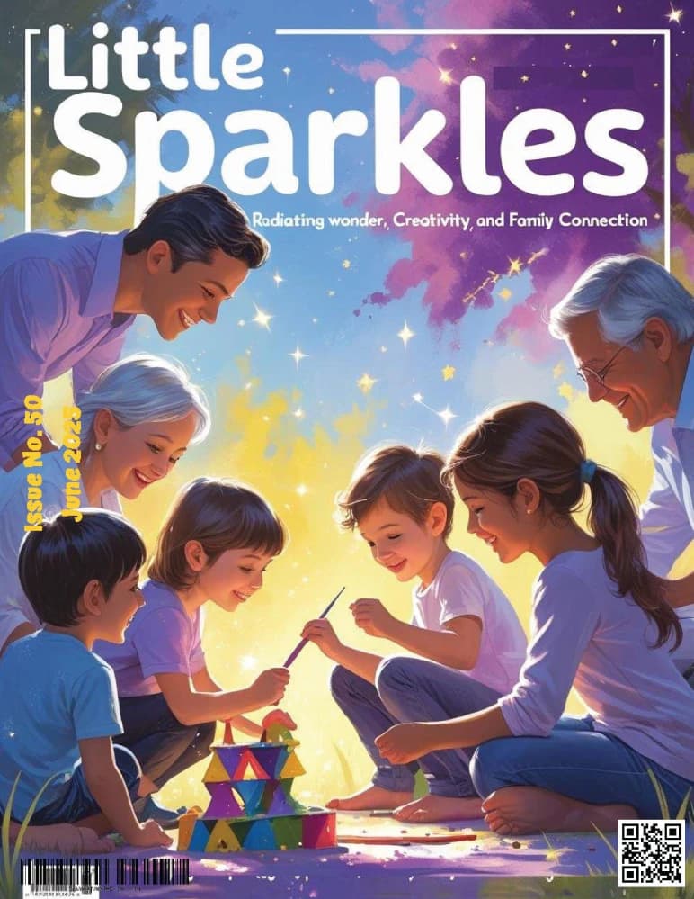 کتاب Little Sparkles June 2025 (مجله لیتل اسپارکلز ژوئن ۲۰۲۵) نسخه انگلیسی PDF | نامشخص
