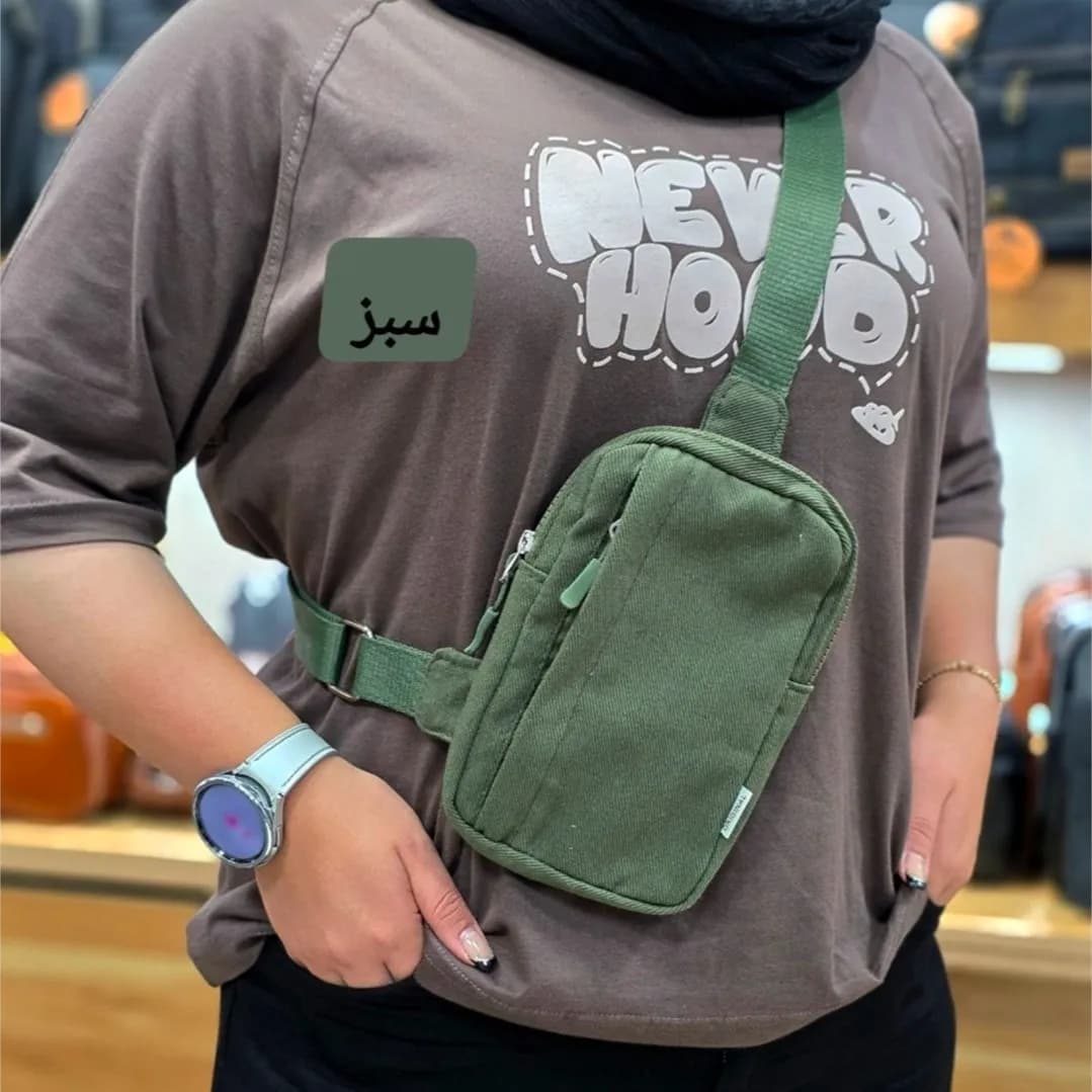 بادی بگ اسپرت کتان وارداتی جیبدار — تصویر ۷