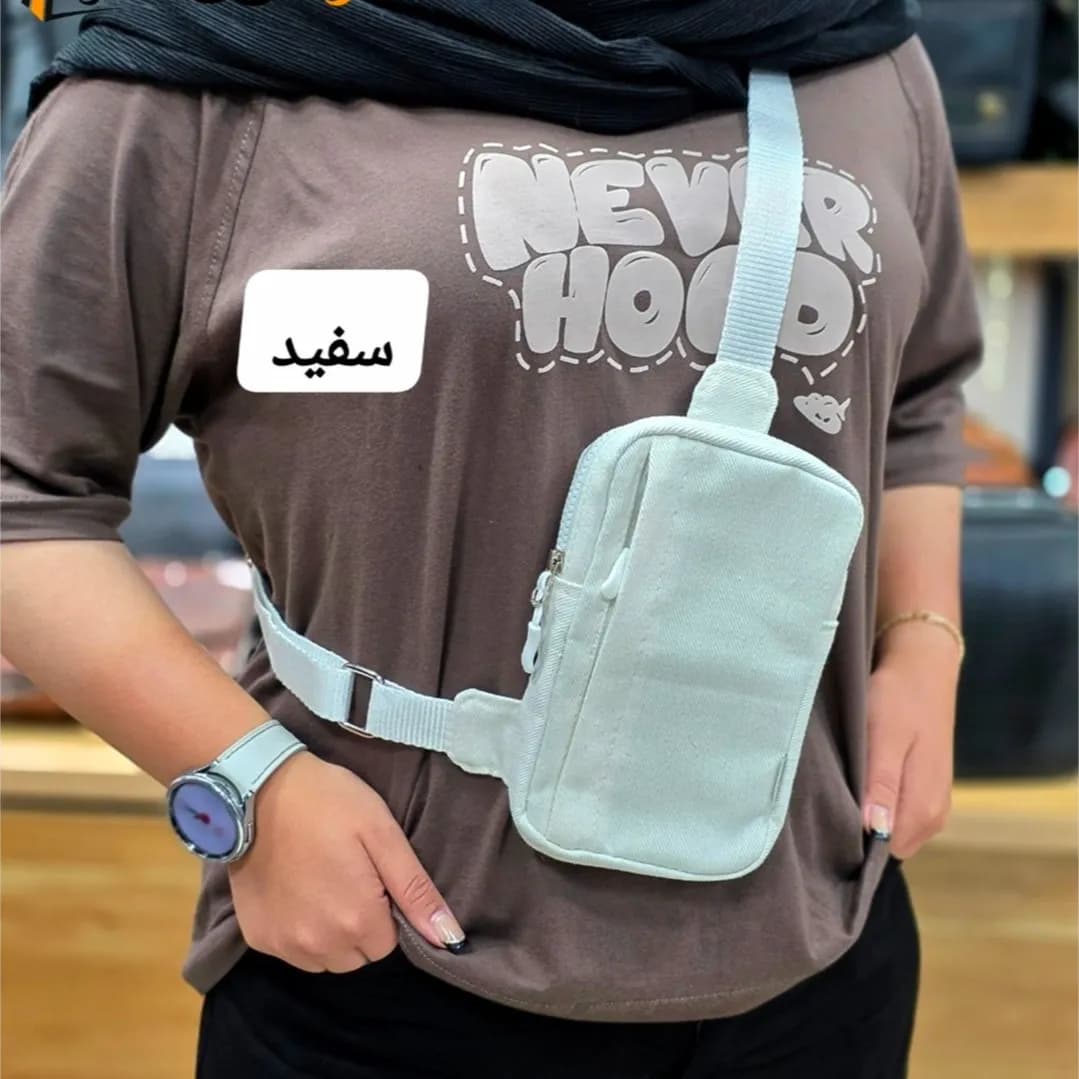 بادی بگ اسپرت کتان وارداتی جیبدار — تصویر ۴