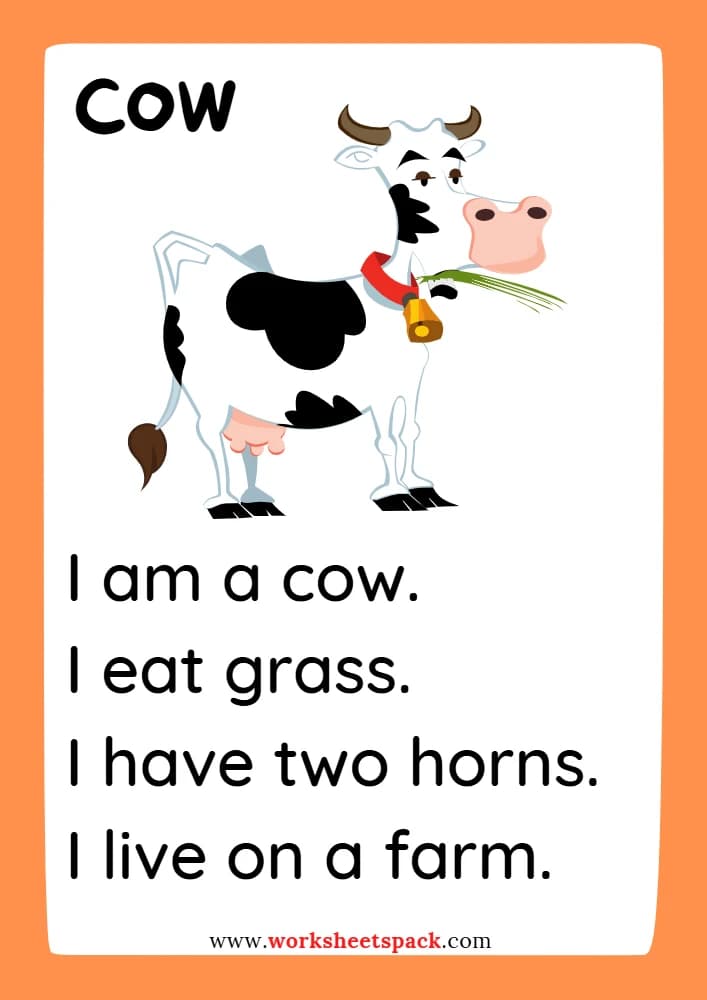 کتاب Free Farm Animals (حیوانات مزرعه: درک مطلب) نسخه انگلیسی PDF | نامشخص