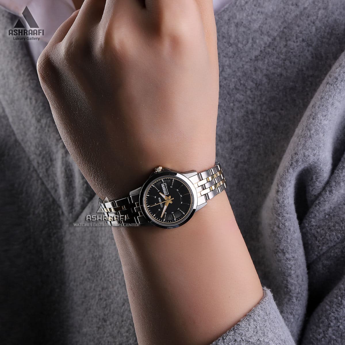 ساعت سیتیزن صفحه مشکی Citizen EQ0608-55E — تصویر ۶